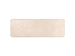 Conjunto 1 Tapete Runner Vidaxl Creme Poliéster (50 X 150 Cm)