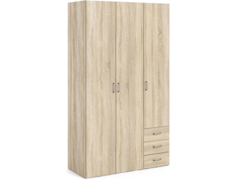 Roupeiro  Carvalho (Laminado Lacado - 115.8x200.4x49.5 cm)