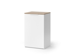 Comoda Wido, 50x80cm Com Prateleira, Branco, Sonoma, Vicco