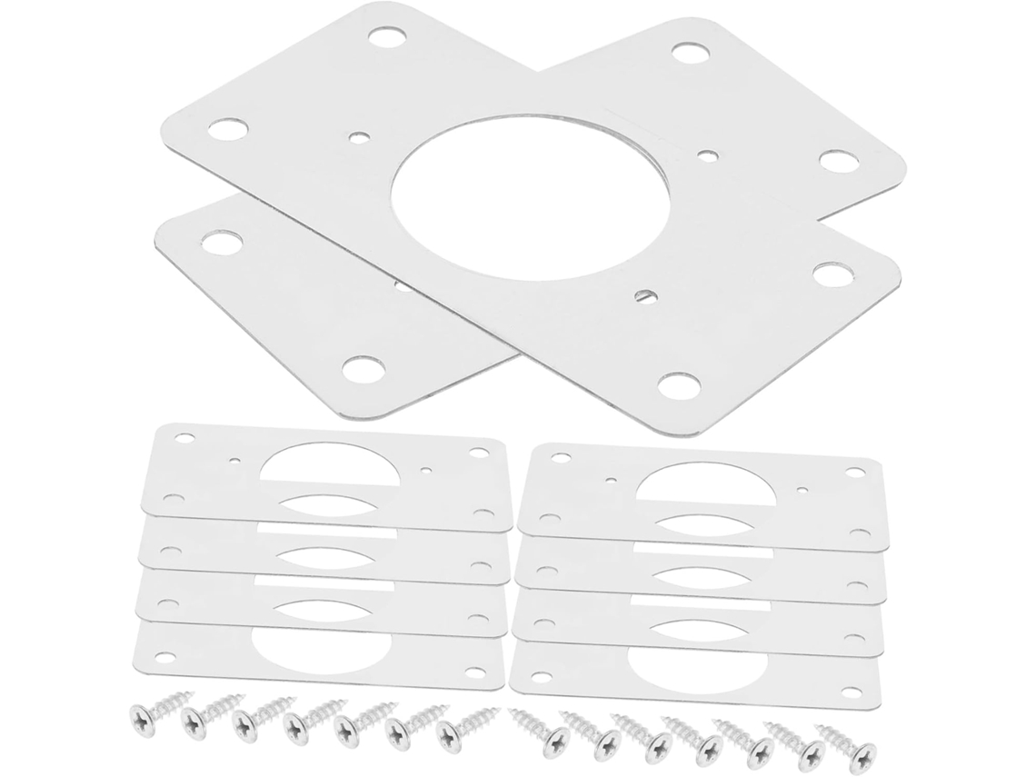 Kit De Reparo Eficiente Com 10 Peças Placas Aço Inoxidável Para