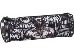 Estojo BATMAN Cilindro (Preto - Poliéster - 22x7x7cm)