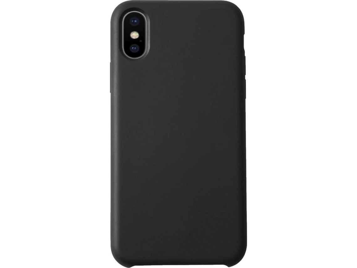 Capa iPhone X, XS KMP Silicone Case Preto