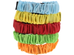 Conjunto De 5 Faixas Elásticas Para Corrida Três Pernas, Ideais Jogos Campo, Exercícios Ao Ar Livre Meninos E