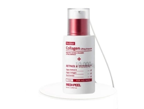 Ampola de colágeno com retinol, soro/ampola de colágeno lifting 50ml, peeling médio