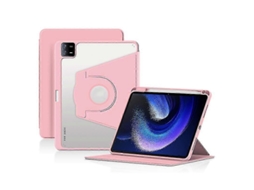 Capa Para Tablet Xiaomi Pad 6 Em Couro Pu Acrílico Com Suporte Giratório, Protetora Inteligente Porta Caneta. Tuotuo