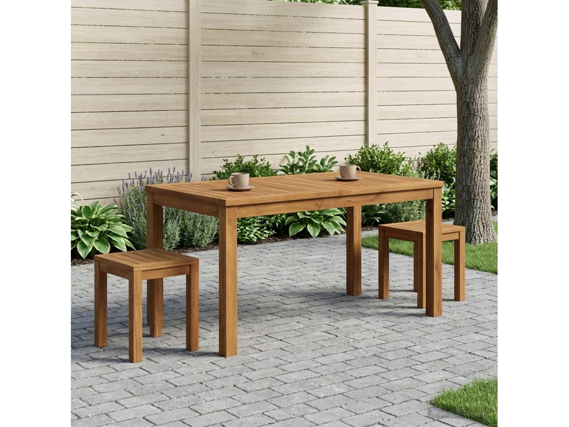 Vidaxl Mesa De Centro Natural 100,5 X 49 X 45 Cm