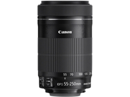 Objetiva CANON EF-S 55-250 mm f/4-5.6 IS STM (Encaixe: Canon EF - Abertura: f/4-5.6)