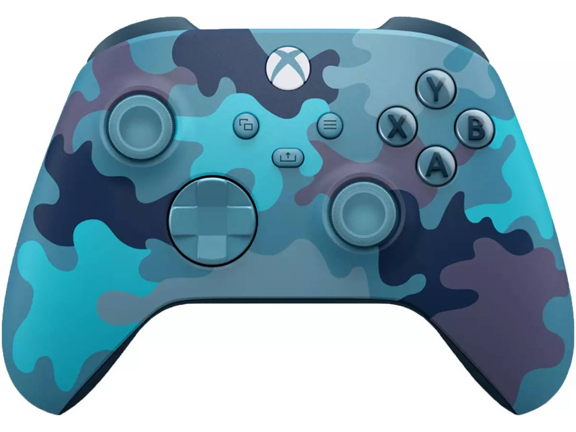 Comando XBOX Series X Mineral Camo (Outlet Grade A - Wireless - Azul)