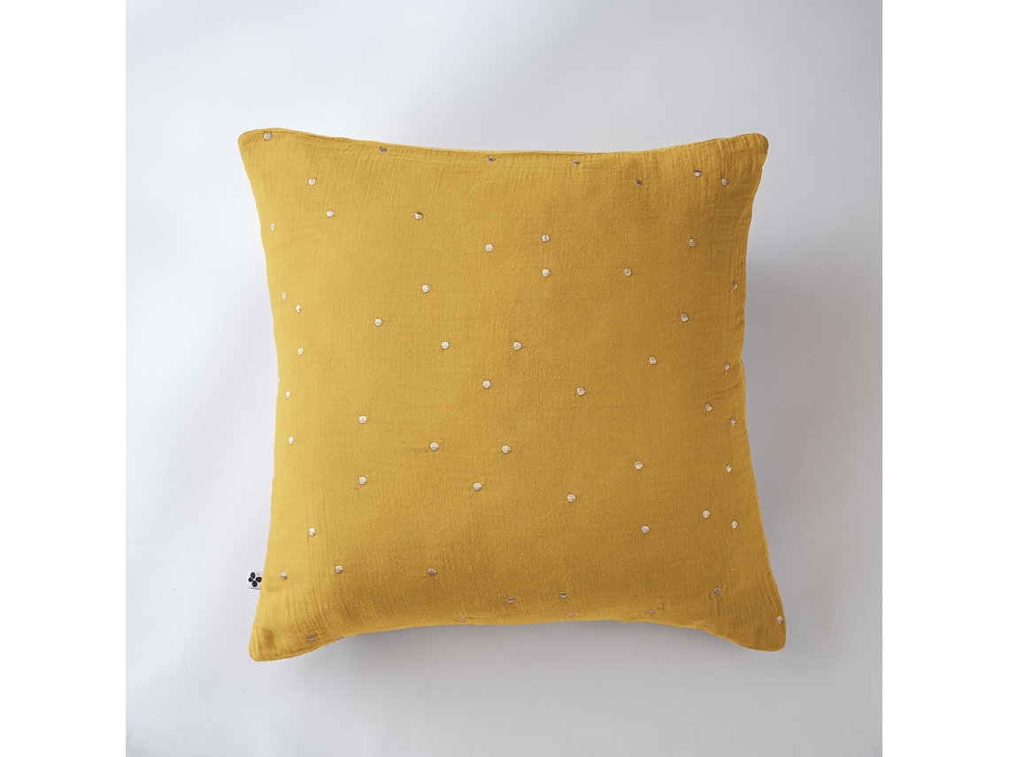 Funda De Almohada 60 X 60 Cm Gaïa Chic Azafrán