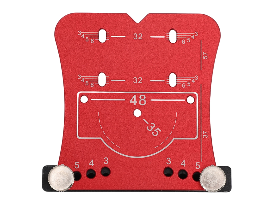 Laxiscreed Placa De Alinhamento Para Furo De Dobradiça De 35 Mm Em Liga De Alumínio