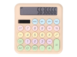 Calculadora Solar Bateria 12 Dígitos Portátil Lcd 5 Polegadas