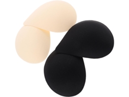 Pacote Com 2 Pares De Absorventes De Látex Macios E Respiráveis Para Mulheres.