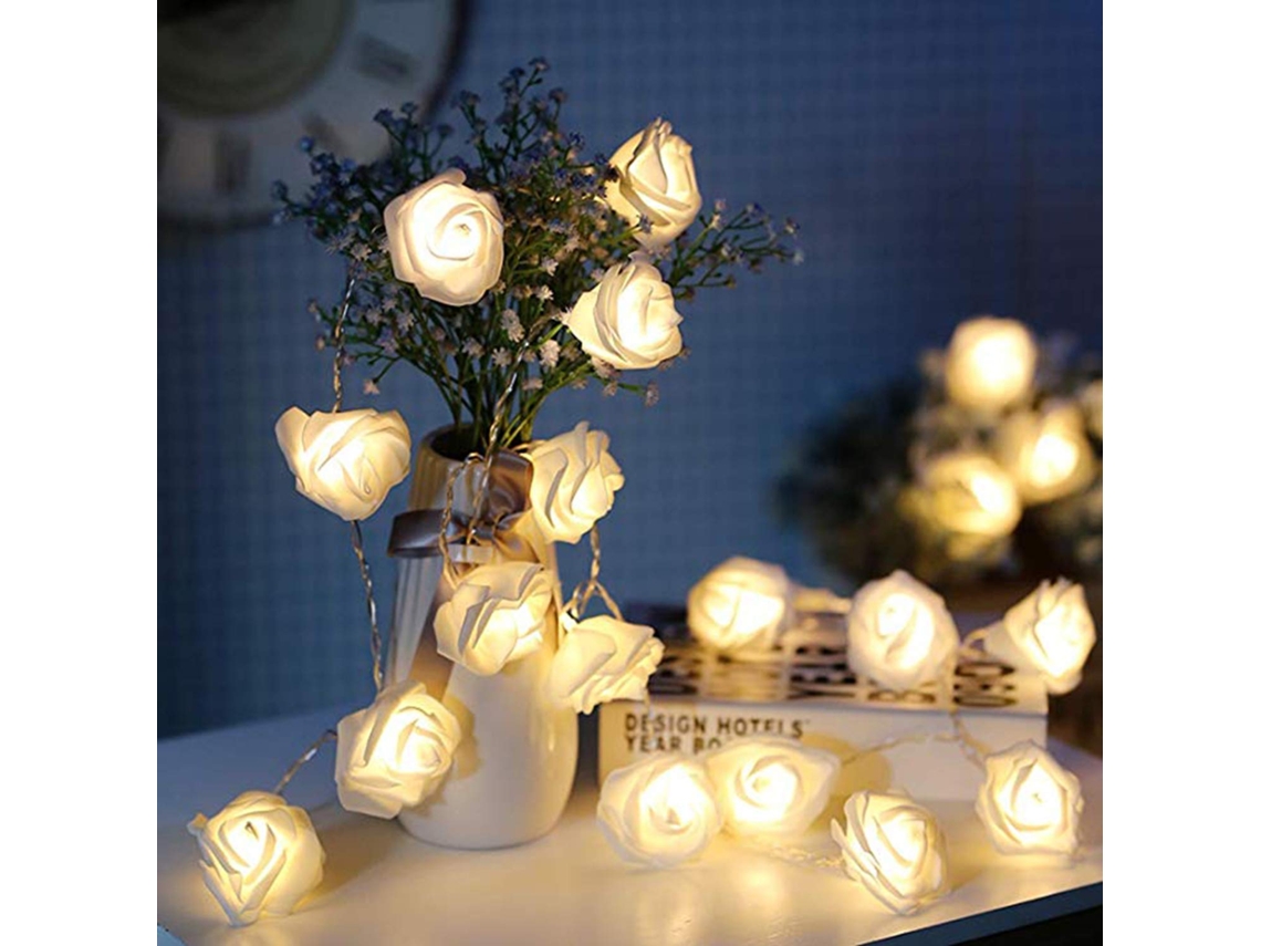 Luz De Fada Led Romântica Com 40 Lâmpadas Para Casamento,proposta,dia Dos Namorados E Decoração De Casa Btforus