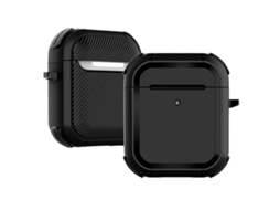 Camada protetora de TPU resistente a impactos e à prova de choque para fones de ouvido sem fio AirPods 1/2 GIECY