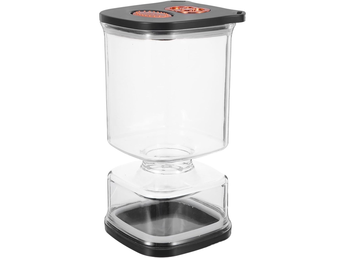 Pote Para Conservas Magiclulu Com Escorredor, Pote Para Kimchi Com Separação De Ingredientes Secos E Úmidos, Plástico