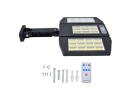 Lâmpada de Parede Solar 33cob Sensor IP65 Controle Remoto