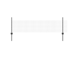 Conjunto 1 Cerca Externa Vidaxl Cinzento Aço (100 X 0,5 M)
