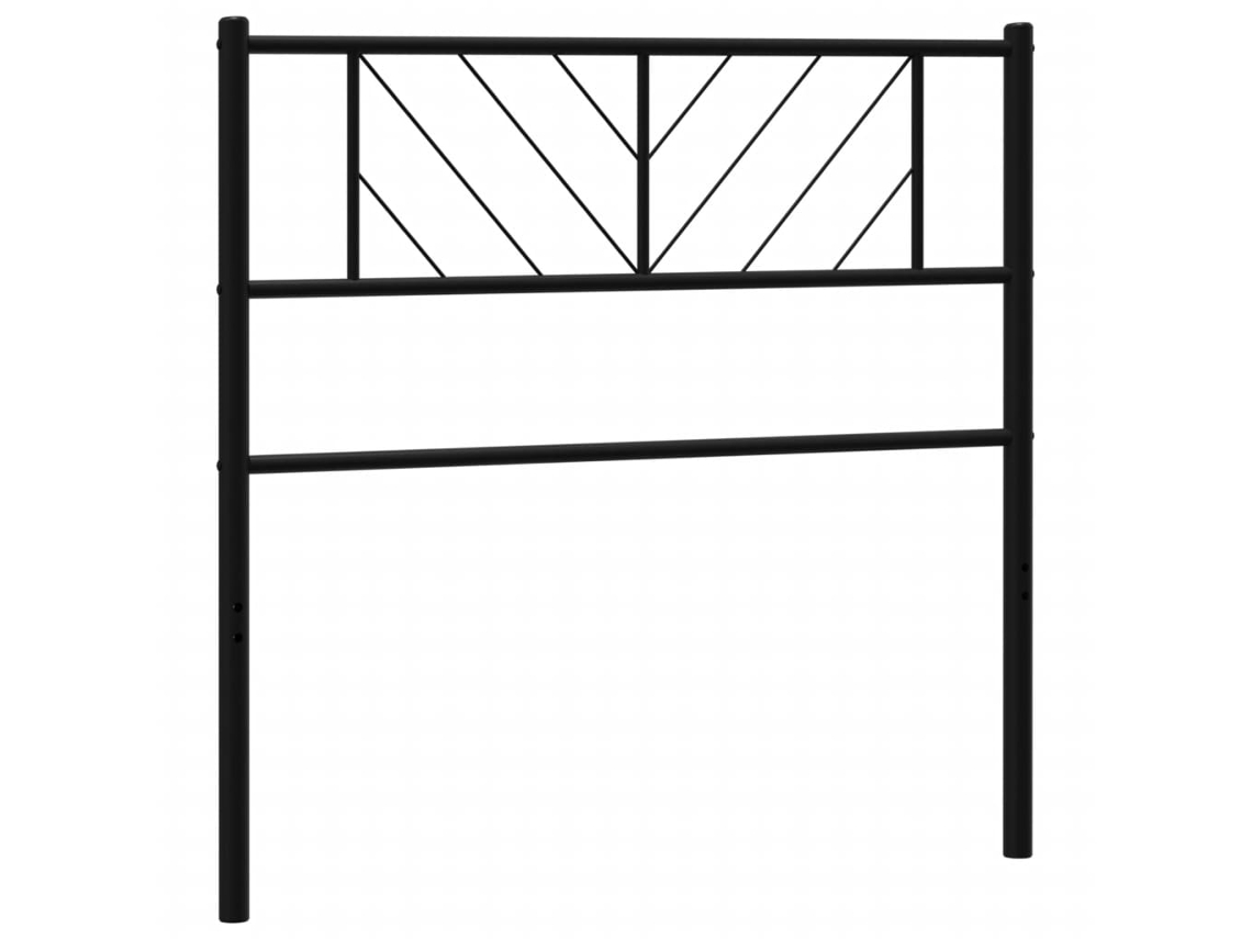 Cabeceira de substituição de 75 cm em metal marrom, exclusiva da MAISON.