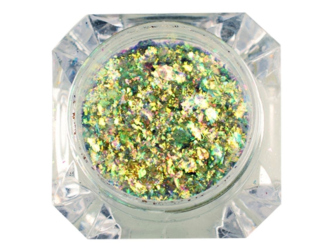 Polvo De Pigmento Cromado Para Uñas Efecto Espejo Deco Arte De Manicura Glitter 06
