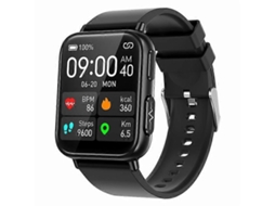Relógio inteligente TK10 de 1,91 polegadas à prova d'água IP68 com ECG, frequência cardíaca e monitoramento de oxigênio no sangue. Ly Ebike