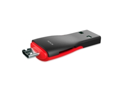 Leitor de Cartão Scrs600 Tf Otg para Celulares e Computadores. Leitor de Cartão de Uso Duplo, com Sistemas Operacionais Pc e Tablets AQUAFORGE