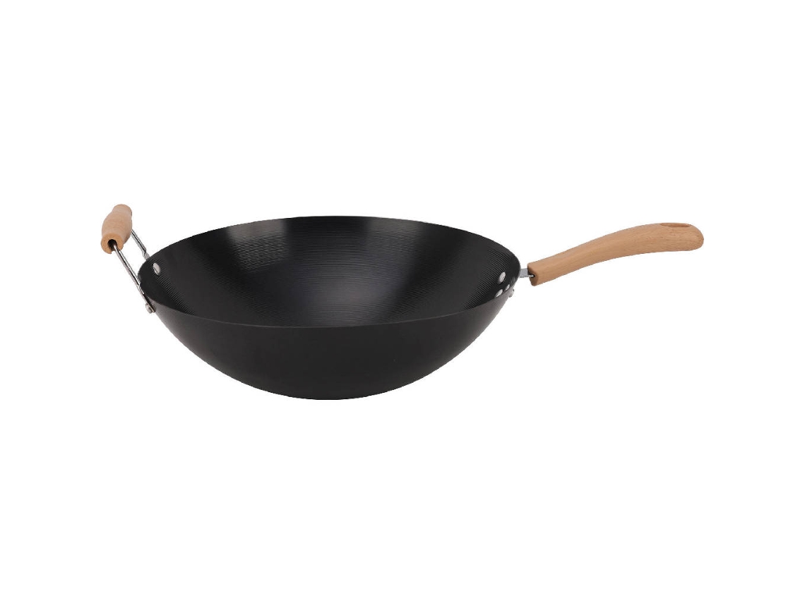 Wok Antiaderente 34cm Wood KASA
