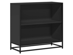 Book Cabinet, Book Cabinets Vidaxl Preto Madeira Processada (n/a)