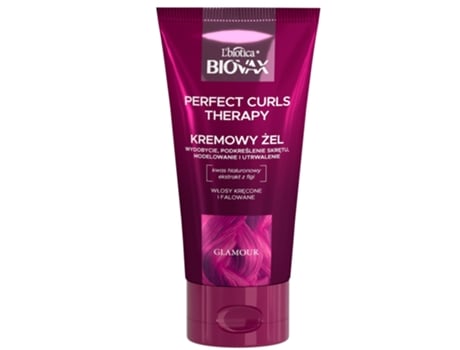 Curly Luxe Gel Hydrating Styling Solution For Defined Waves Curls, 150ml Biovax