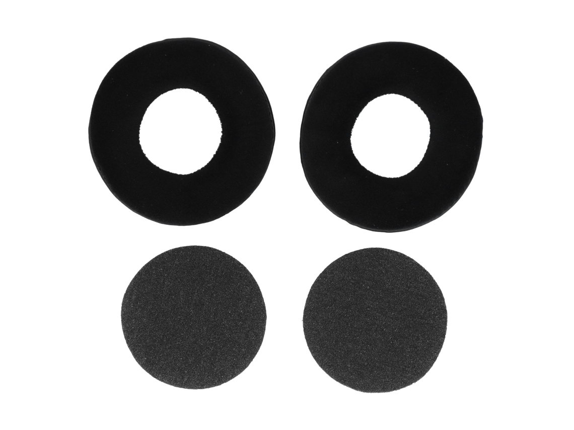 Protetores de fone de ouvido Lurelia para auscultadores universais de 105 mm, em couro sintético, 105 mm