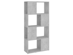 Prateleira/divisória 60x24x124,5 Cm Cinzento Cimento MAISON EXCLUSIVE