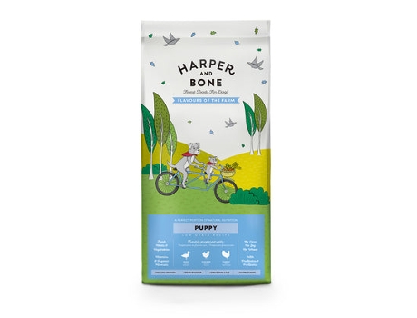 Ração para Cão HARPER & BONE Dog Puppy Flavours Of The Farm (12 kg)