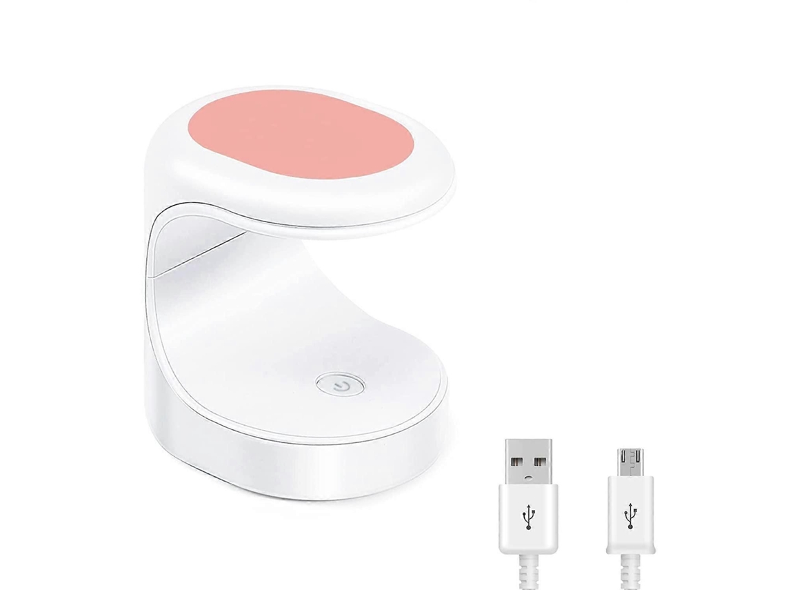 Luz Uv para Unhas, Mini Lâmpada Led Uv para Unhas NOSTALGIA88