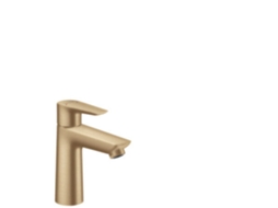 HANSGROHE Talis e Misturadora Monocomando de Lavatório 110 Desperdício de Água Projeção de 112 Mm Cor: Bronze Escovado