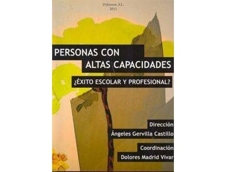 Livro Personas Con Altas Capacidades. ¿Exito Escolar O Profesional?