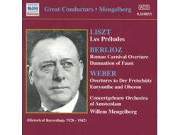 CD Mengelberg,Willem/Concertgebou - Ouvertüren/Les Preludes (1CD)