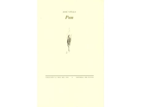 Livro Pan de José Luis Viñals (Espanhol)