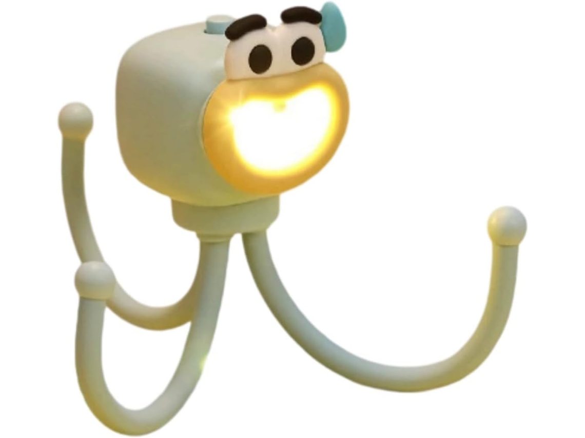 Luminária Noturna Em Formato De Polvo Para Um Quarto Bebê Ou Berçário