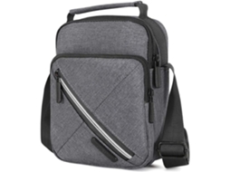 Mala Tiracolo Pequena Masculina - Bolsa De Ombro E Celular Para Viagem E Esportes Externos - Cinza