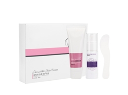 Creme depilatório suave e indolor para corpo, axilas e pernas, 80g, com loção reparadora 45ml.