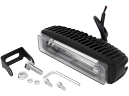 Luz De Segurança Led Vermelha 4 Polegadas E 30w Para Empilhadeira, Carrinho Ou Caminhão, Com Indicador De Perigo Para