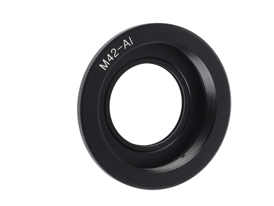 M42‑ai Lens Adapter For M42 Screw Lens To For Ai Mount Camera Body Alloy Optical Glass LAXISCREED