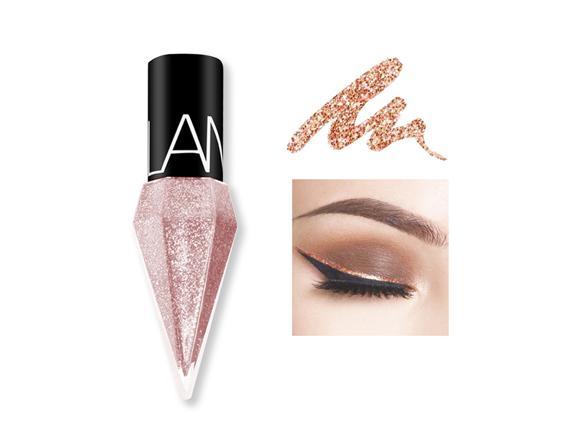 Esmalte de ojos líquido con purpurina, resistente al agua y de larga duración, Vante Makeup Pencil