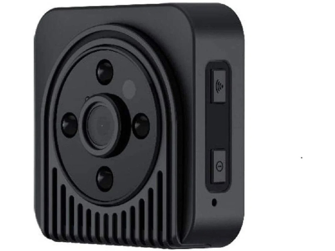 Mini Spy Camera Ip Wifi 1080p Hd Visão Noturna Sem Fio Gravador Vídeo Preto Yizhood