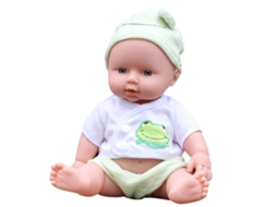 Primerox boneca Bebê Vinil Macio Realista 30cm Brinquedo para Crianças Meninos Meninas