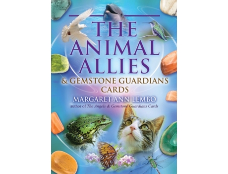 Livro the animal allies and gemstone guardians cards de margaret ann lembo (inglês)