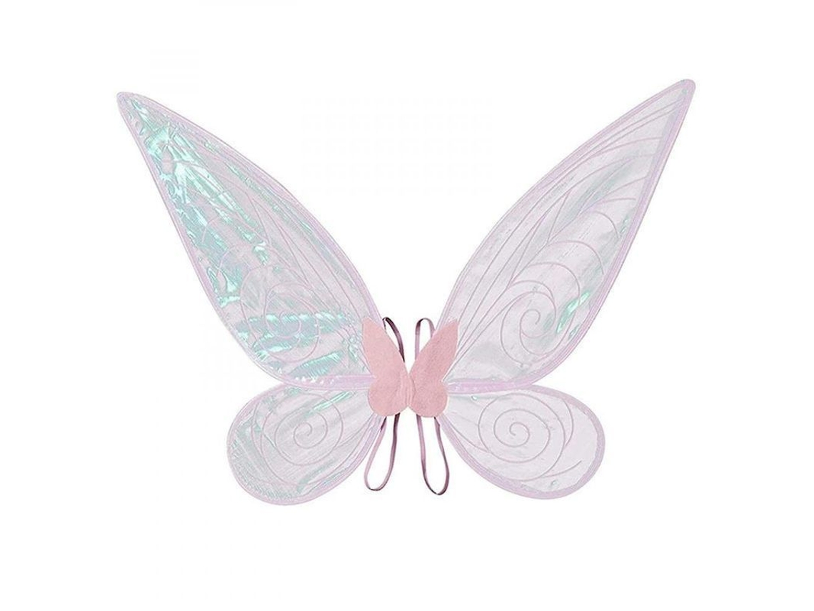 Rebe-Bloshy Borboleta Fada com Cauda para Fantasias de Halloween Meninas Mulheres Festa 48x60cm Rosa