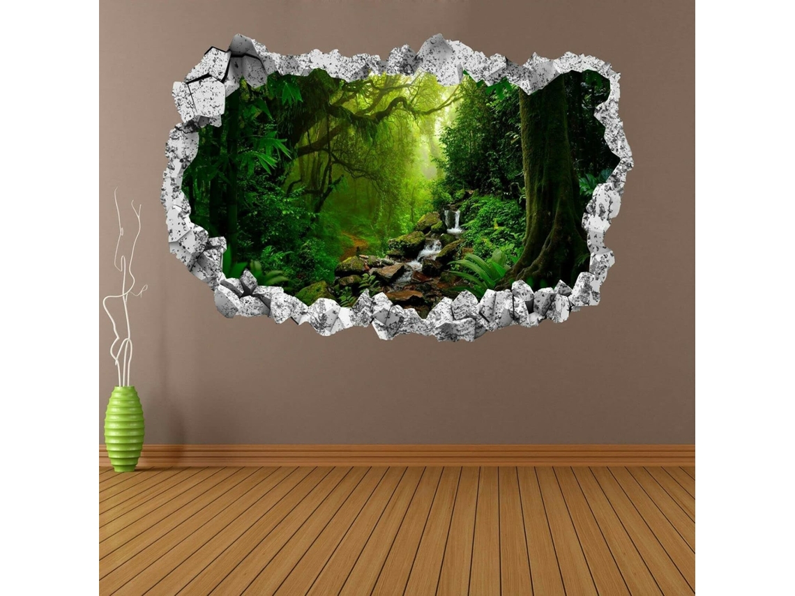 Floresta Tropical Floresta Tropical Adesivos Muraux Décalcomanie Murale Impressão Arte Decoração À La Maison