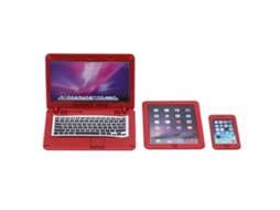 Mali 3pcs Mini Notebook Tablet Celular para Boneca 1/6 1/12 Acessórios Casinha Pj 500 xh 09