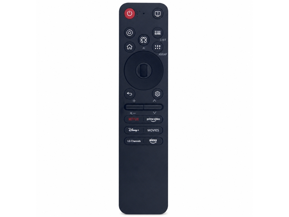 Comando Remoto Com Voz Bluetooth E Ponteiro Para Tv Compatível Com Lg Mr25ga Akb76046603, Botão Movies