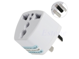 Adaptador De Viagem Universal Para Tomadas Do Reino Unido, Eua E Ue, Com Plugue Universal Para Austrália(au)